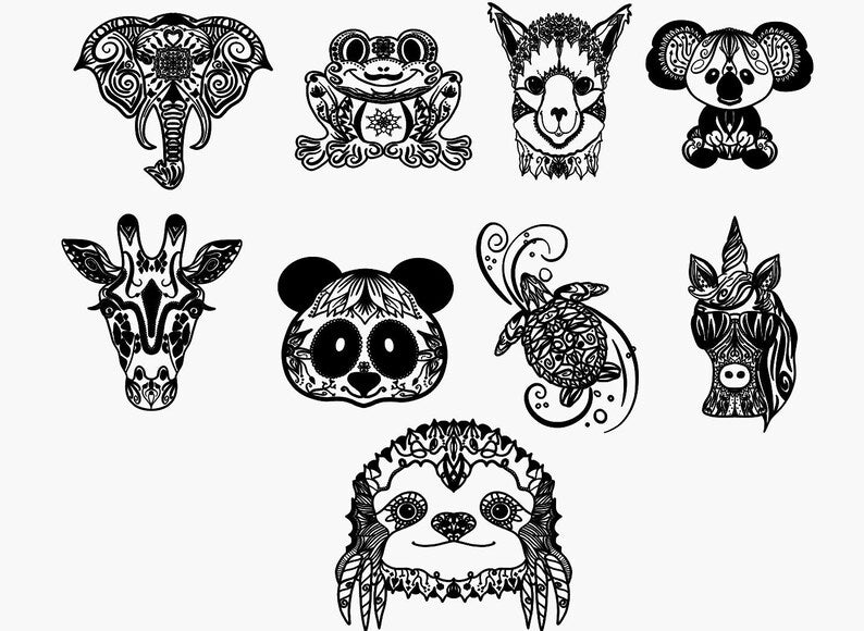 Mandala Animal Bundle